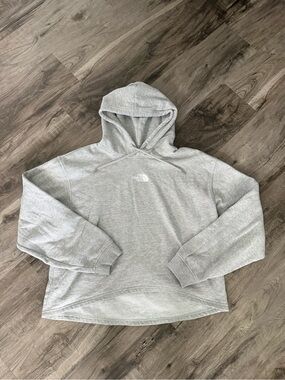 The North Face Light Gray Womens Pullover Hoodie